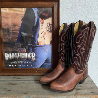 Brown Texas Cowboy Boots - Women’s 8 & 8.5
