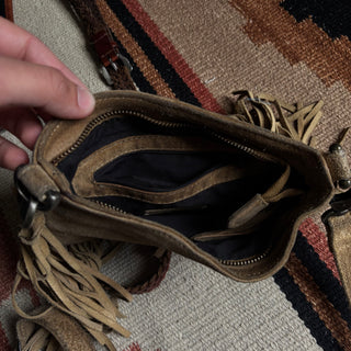 Fringe Suede Ridin’ Bag
