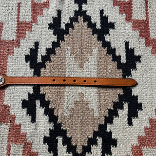 Brown Concho Belt - Sizes 25” - 28”