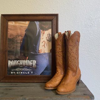 Marbled Texas Cowboy Boots - Women’s 6.5