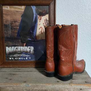 Brown Country Cowboy Boots - Men’s 8.5 / Women’s 10