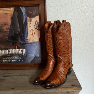 Tall Brown Texas Cowboy Boots - Women’s 6.5