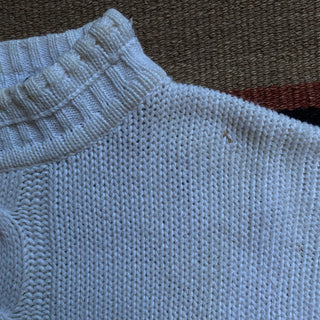 Cozy White Sweater - Large