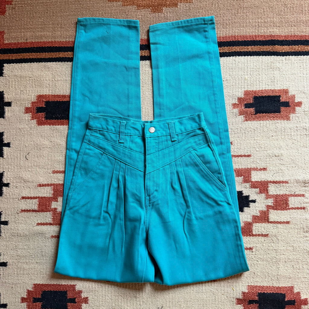 Stoney River Turquoise Jeans 26”