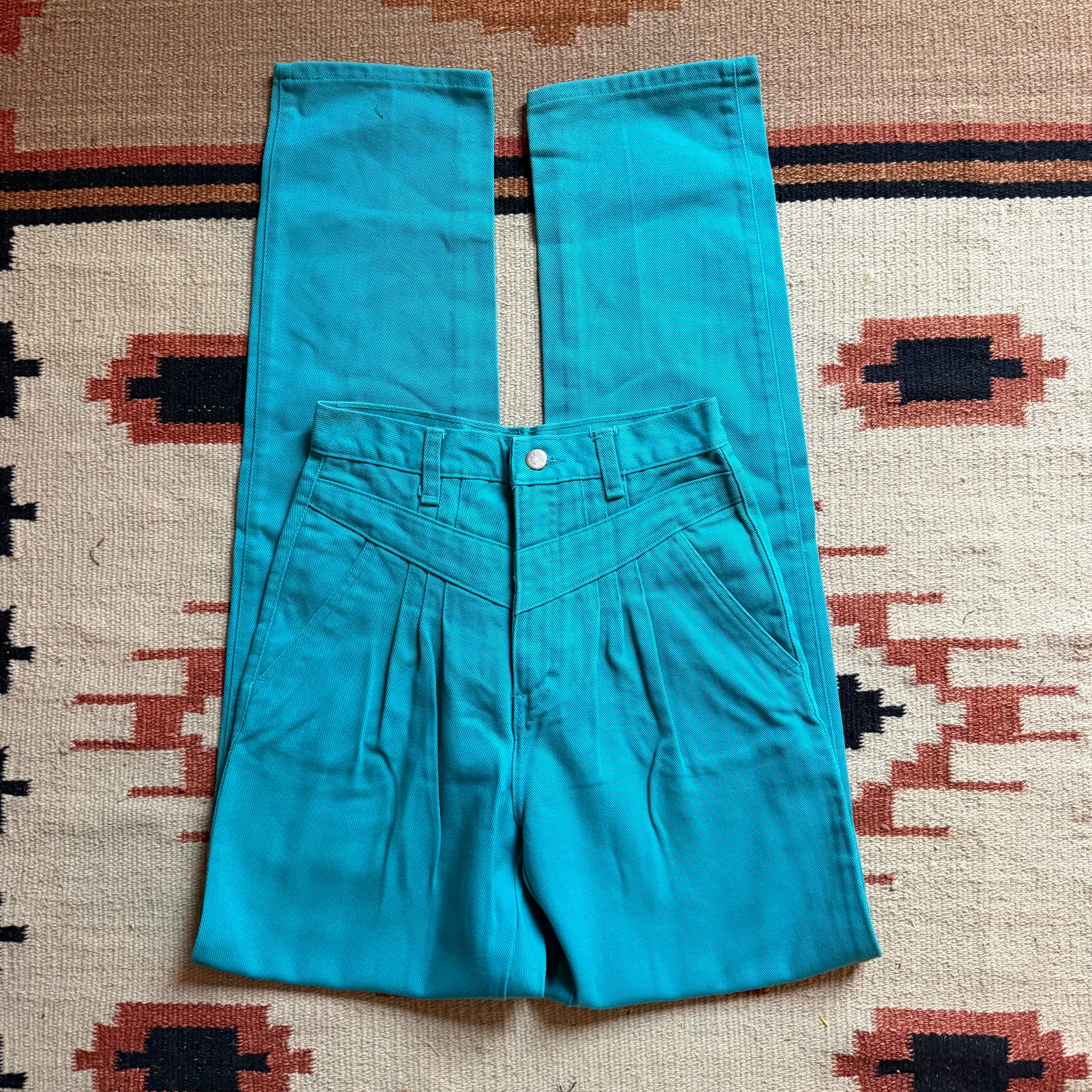 Stoney River Turquoise Jeans 26”