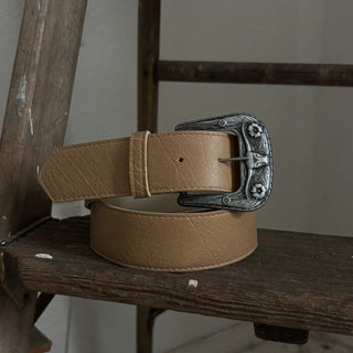 Brown Longhorn Belt - 24” - 27”