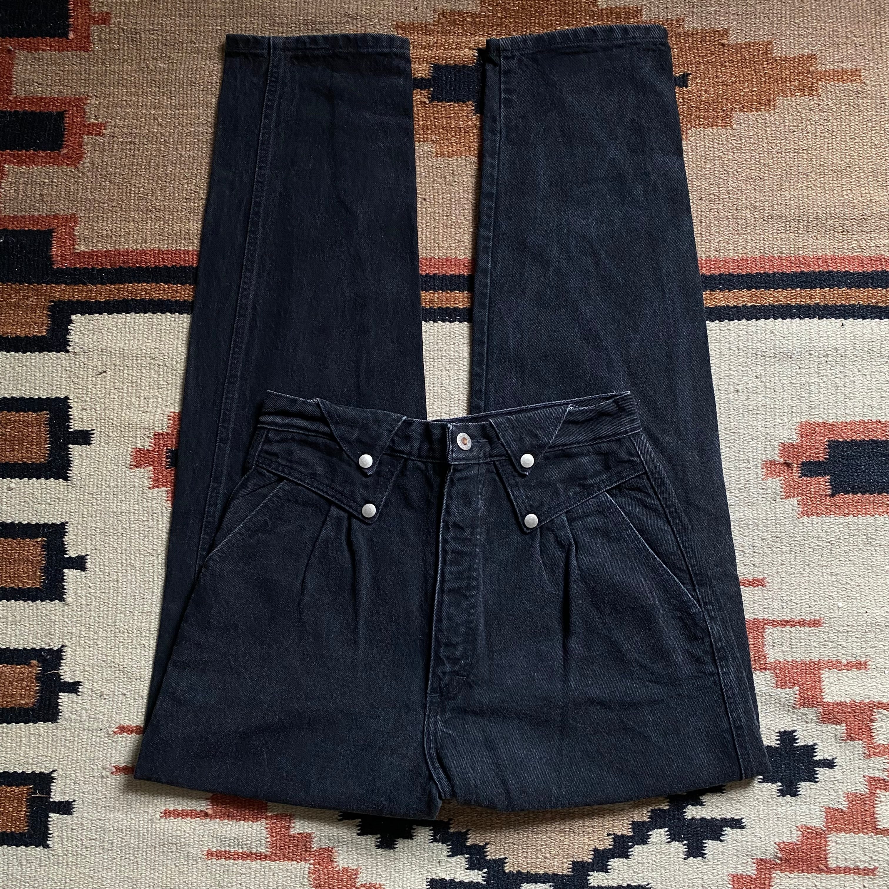 Black Bareback Wranglers 28”