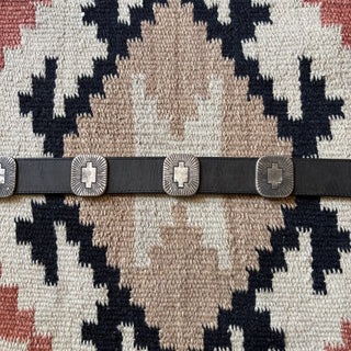 Nocona Geometric Concho Belt - 25” - 28”