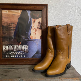 Brown Texas Cowboy Boots - Men’s 6.5 / Women’s 8