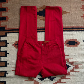 Vintage Red Lawmans 29 inch waist