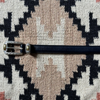 Navy Brighton Belt - 24” - 27”