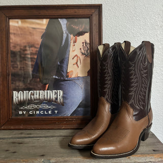 Forest Brown Texas Cowboy Boots - Men’s 10.5 / Women’s 12