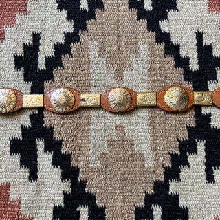 Sunburst Cowgirl Concho Belt - 28” - 31”