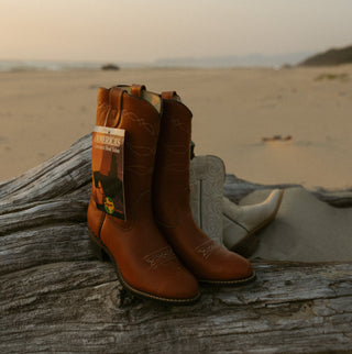 Brown Pacific Coast Cowboy Boots - Men’s 5.5 / Women’s 7