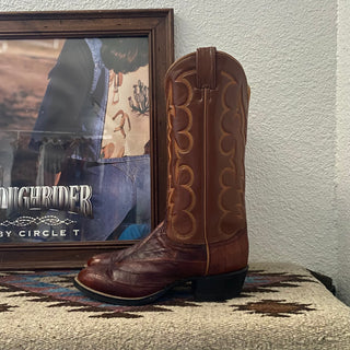 Brown Tony Lama Cowboy Boots - Women’s 5.5