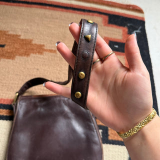 1970s Horses Leather Purse