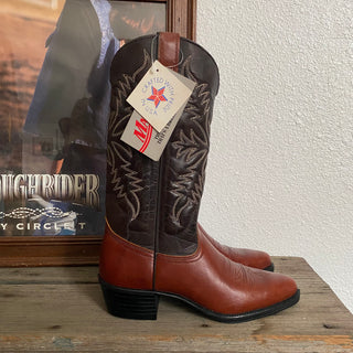 2 Tone Texas Cowboy Boots - Men’s 8 / Women’s 9.5