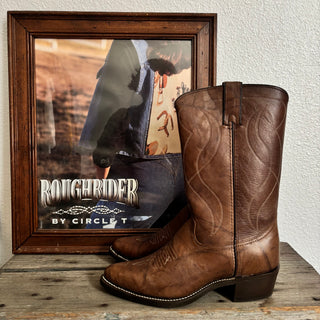 Country Brown Texas Cowboy Boots - Men’s 10 / Women’s 11.5