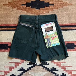 Green Wrangler Cutoffs - 25”