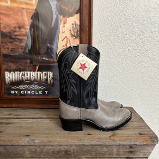 Pacific Bronco Cowboy Boots - Youth 5 D / Women’s 6.5