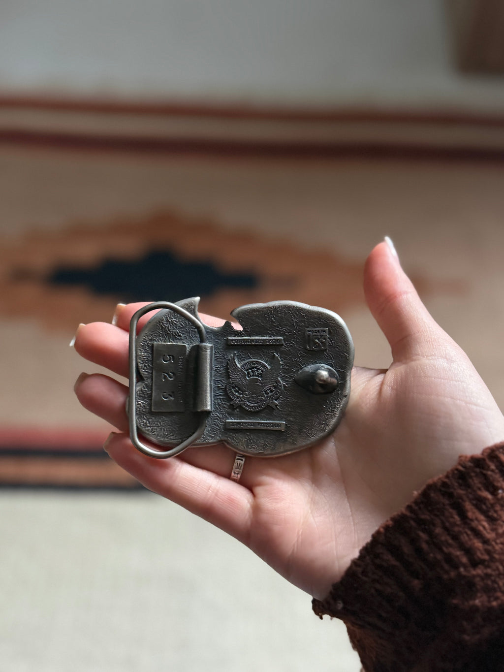 I’d Rather Be Fishing Belt Buckle