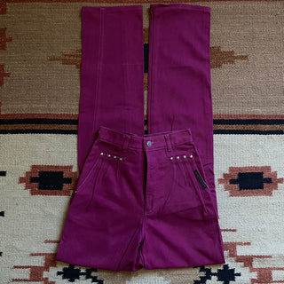 Vintage Purple Pink Rockies 25 inch waist for Women