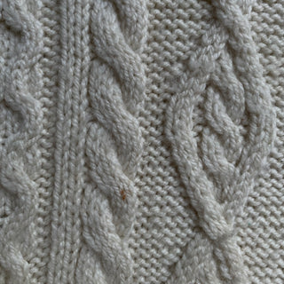 Cozy White Sweater - Small