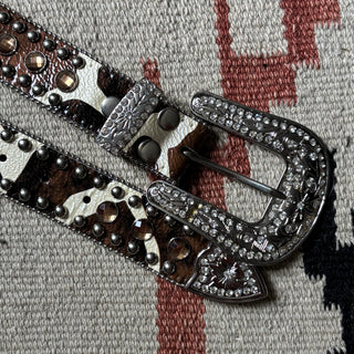 Bedazzled Bling Belt - 35” - 38”