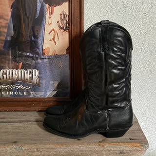 Black Texas Cowboy Boots - Women’s 10