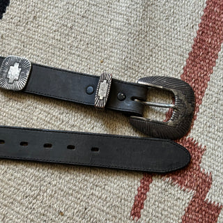 Nocona Geometric Concho Belt - 25” - 28”