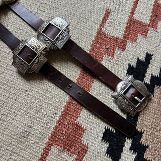 Cowgirl Concho Belt - 26” - 29”