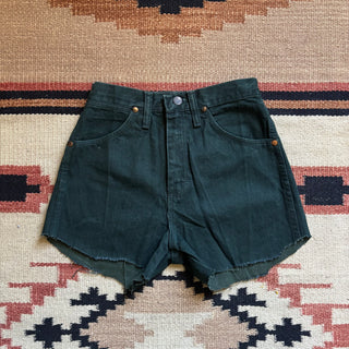 Green Wrangler Cutoffs - 25”