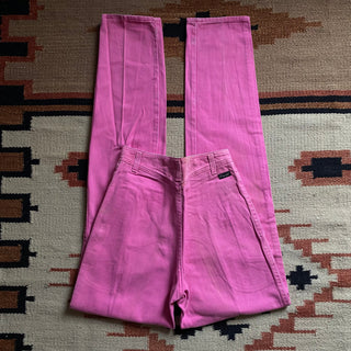 Vintage Hot Pink Silverlake Wranglers 24 inch waist for Women