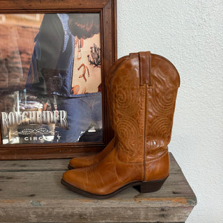 Chestnut Brown Cowboy Boots - Women’s 8