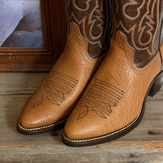 Brown Texas Cowboy Boots - Men’s 8.5 / Women’s 10