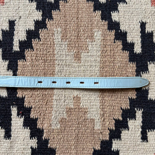 Baby Blue Nocona Concho Belt - 32” - 35”