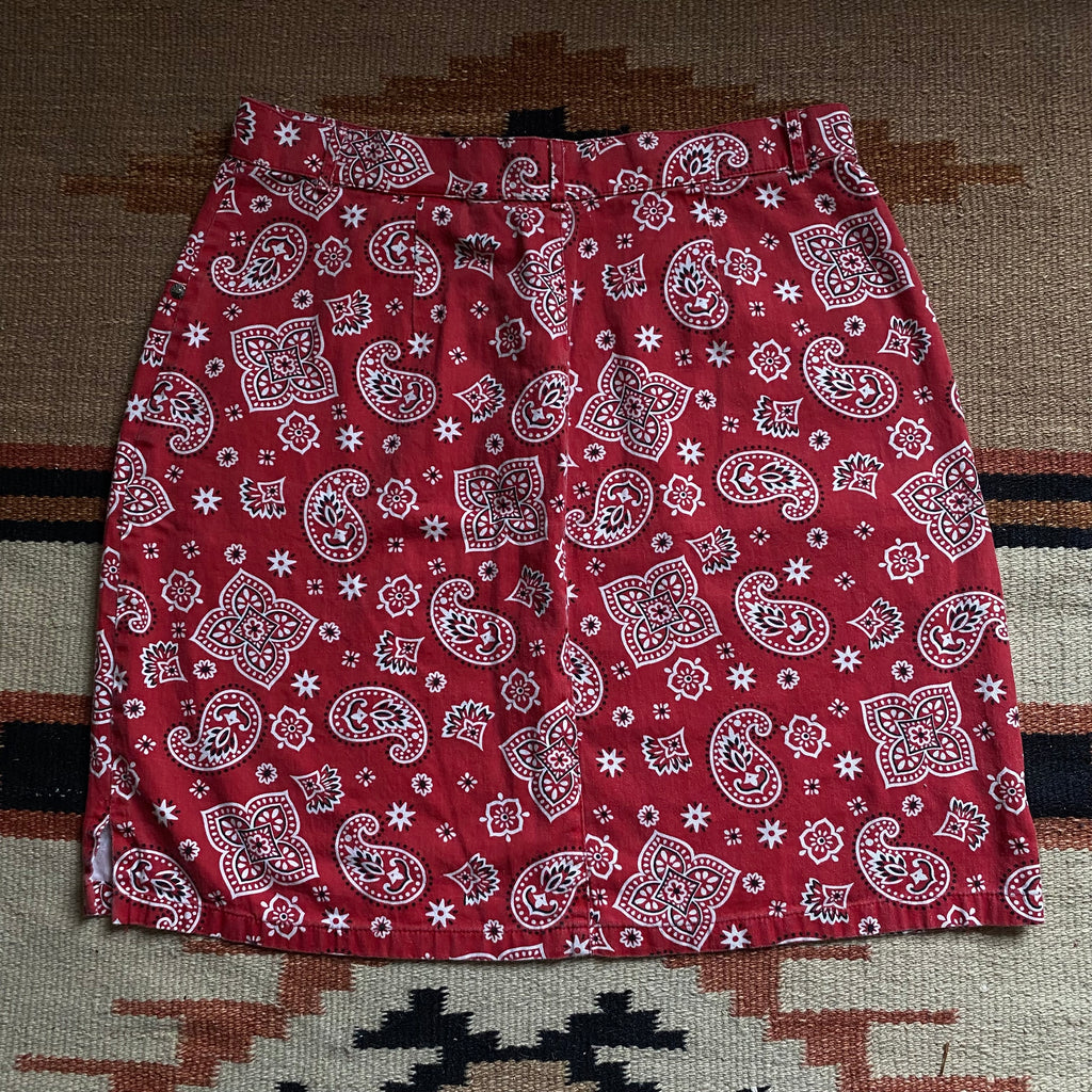 Roughrider Bandana Style Skirt 31”