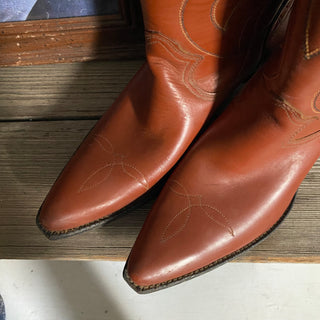 Brown Country Cowboy Boots - Men’s 8.5 / Women’s 10