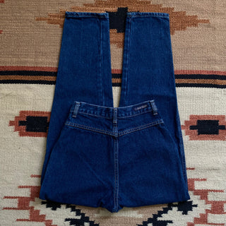 Vintage Classic Calvin Klein Navy Blue Jeans 24 inch waist for Women