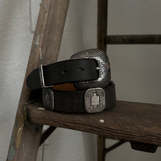 Nocona Geometric Concho Belt - 25” - 28”