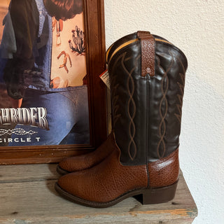 2 Tone Bullhide Texas Cowboy Boots - Men’s 8.5 & 9 / Women’s 10 & 10.5