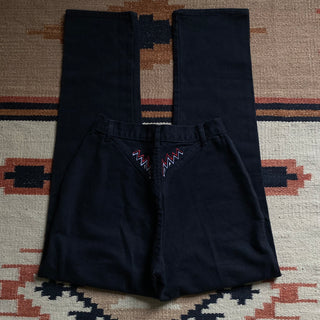 Rare Embroidered Ropers 26"