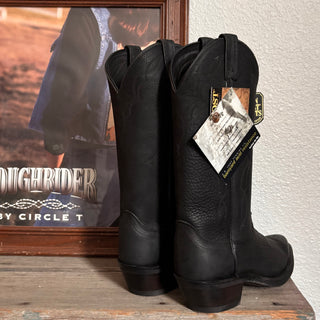 Vintage Dan Post Midnight Rider Cowboy Boots, Men’s 7 / Women’s 8.5