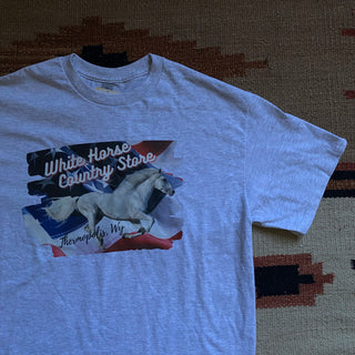 White Horse Country Store T-Shirt - Medium
