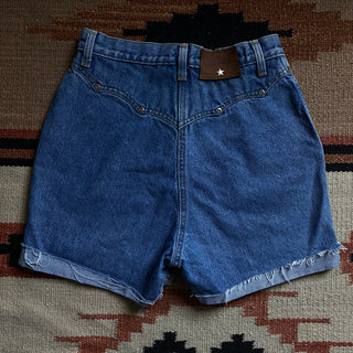 Vintage Light Blue Rockies Shorts 26 inch waist
