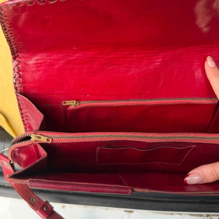 Red Tooled Leather Cowgirl Purse