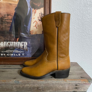 Brown Texas Cowboy Boots - Men’s 6.5 / Women’s 8