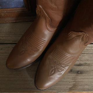 Brown Texas Cowboy Boots - Women’s 6