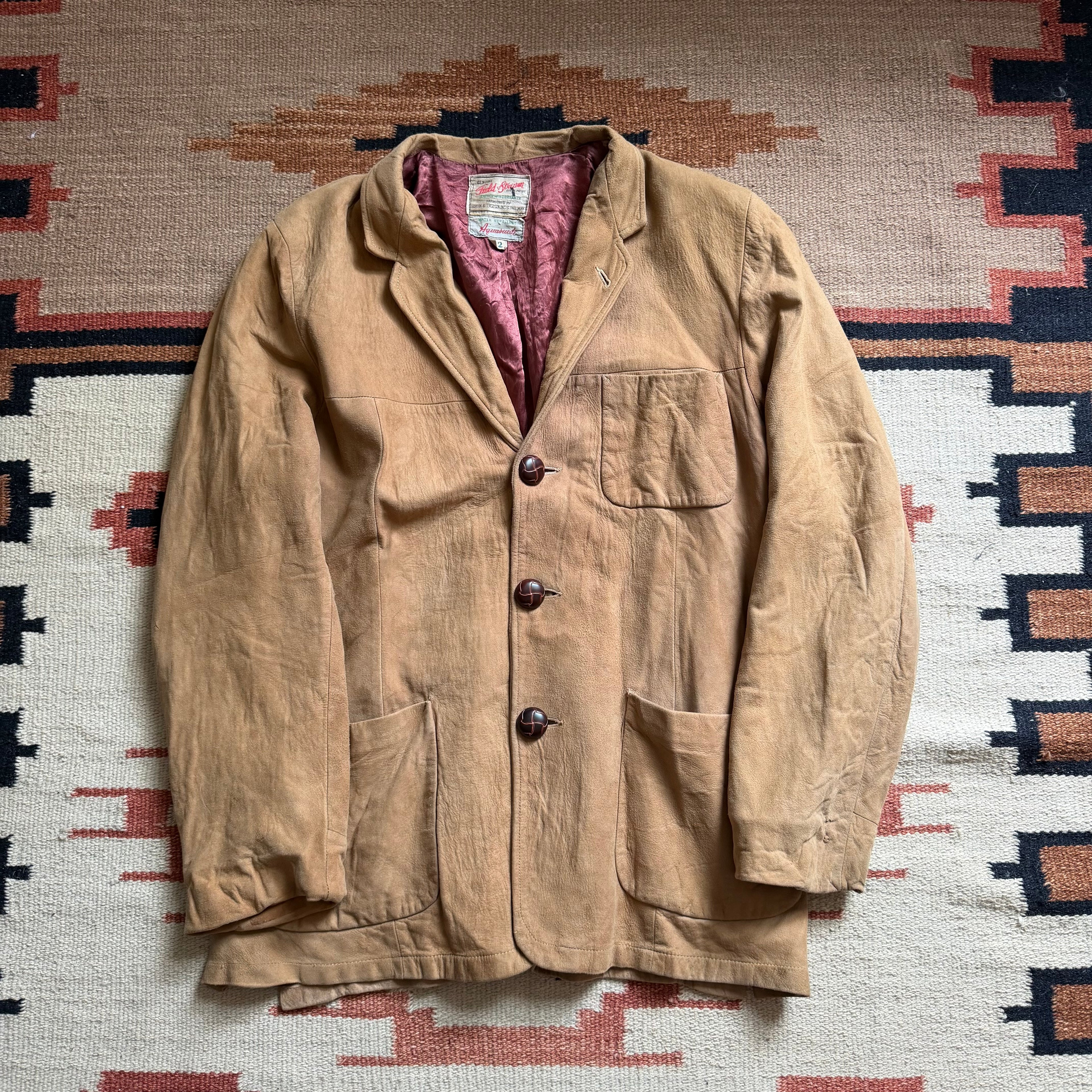 1950s Suede Jacket - Large