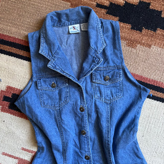 Denim Midi Dress - Small